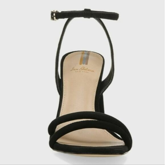 Sam Edelman Kia Strappy Dress Sandals Black 6 - Picture 2 of 8